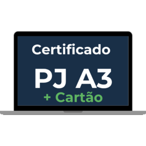 Certificado Digital PJ A3 + Cartão