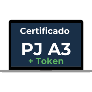 Certificado Digital PJ A3 + Token